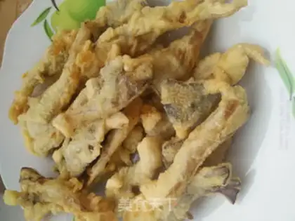 Make Low fried mushrooms step 4