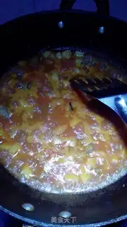 Make Tomato beef potatoes step 16