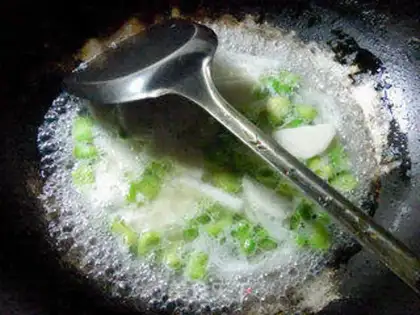 Make Snow pickles, soy sauce step 4