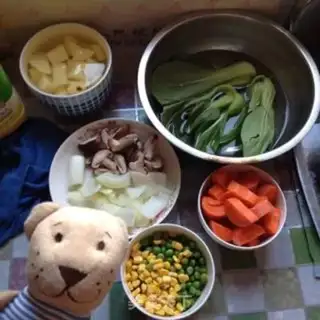 Make Curry steak step 1