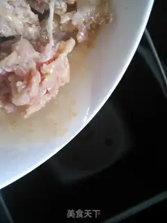 Make Curry bacon bread step 1