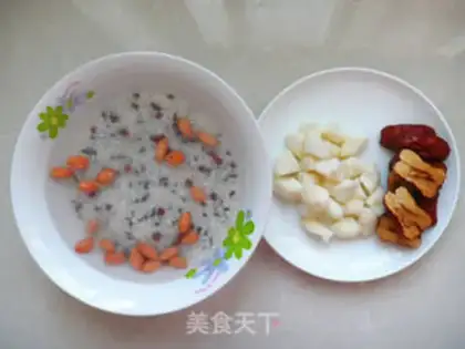 Make ♪ Red-tree porridge ♪ step 1