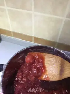 Make Strawberry sauce step 4