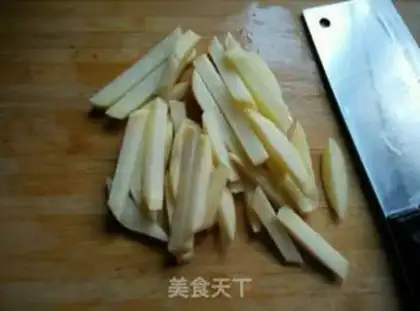 Make French fries step 1