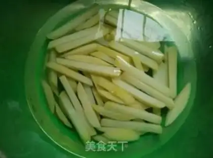Make French fries step 4
