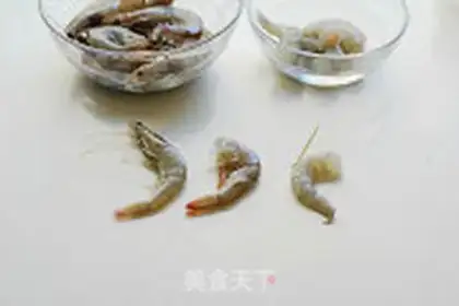 Make Emerald shrimp step 0
