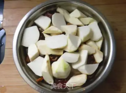 Make Potato steamed chicken legs step 6