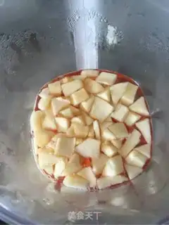 Make Carrot apple juice step 2