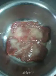 Make Black pepper steak step 2
