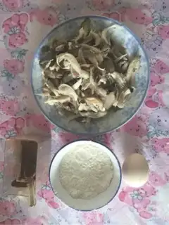 Make Blow mushrooms step 1