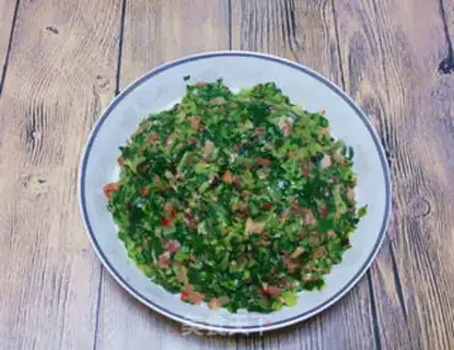 Make Double-coloured pan paste step 3