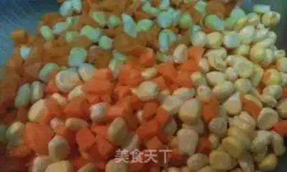 Make Seafood ham and rice step 0
