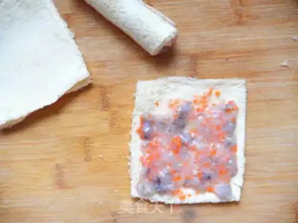 Make Shrimp toast step 4
