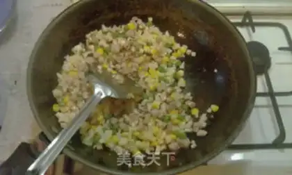 Make Five pieces of wheat step 7