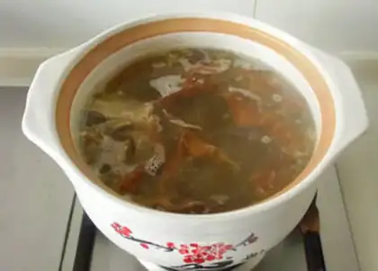 Make Duck rack fan soup step 2