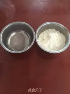 Make Double-coloured buns step 0