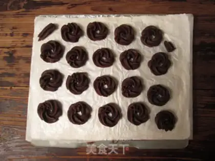 Make Vienna Coco Cookie step 8