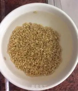 Make Coconut wheat congee step 1