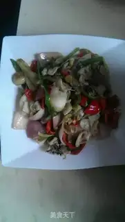 Make Scrambling fish step 3