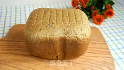 Make Black sesame toast step 6