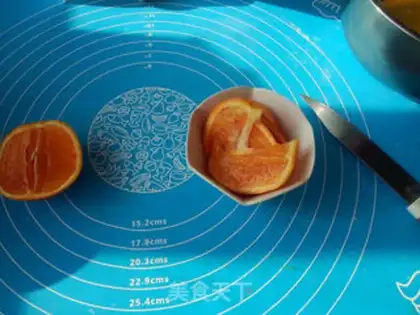 Make Orange cake roll step 0