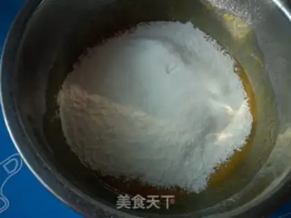 Make Orange cake roll step 4
