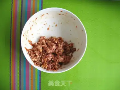 Make Shrimp pork dumplings step 3