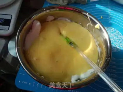 Make Orange cake roll step 7