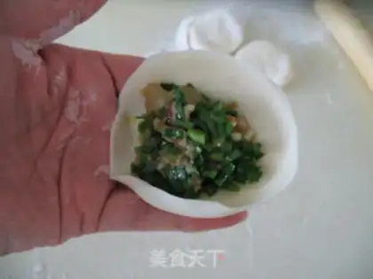 Make Shrimp pork dumplings step 9