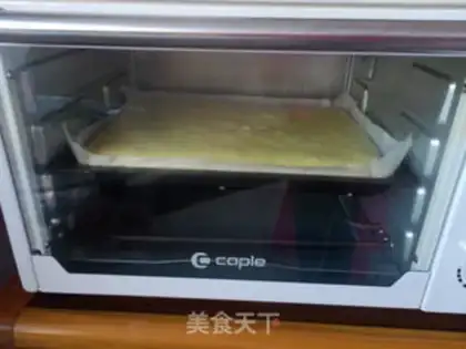 Make Orange cake roll step 10