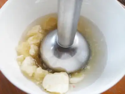 Make Banana egg stew step 2