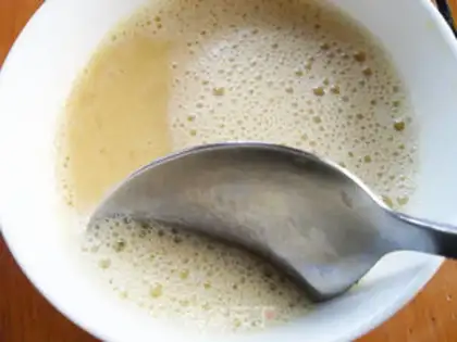 Make Banana egg stew step 5