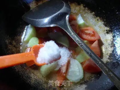 Make Tomatoes are cooking at night step 8