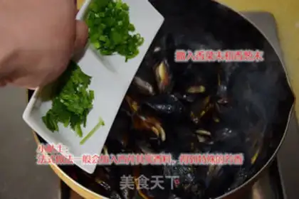 Make French mussels step 7