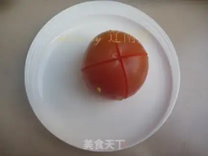 Make Tomato-covered rice step 1