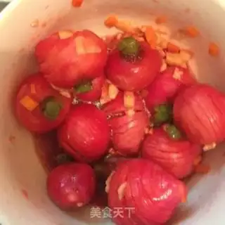 Make Cherry carrots step 11