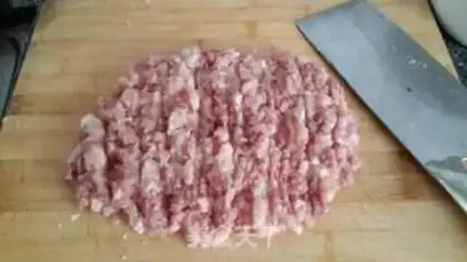 Make Frozen pork buns step 3