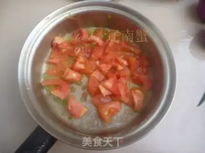 Make Tomato-covered rice step 5