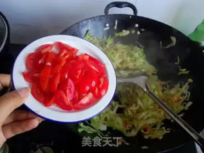 Make Egg head, tomato step 6