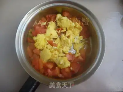 Make Tomato-covered rice step 6