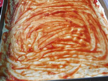 Make Hawaiian Pizza step 7