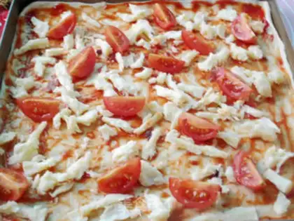 Make Hawaiian Pizza step 8