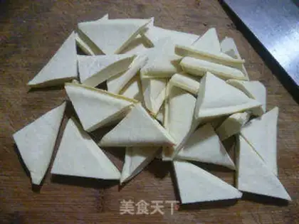 Make Tofu dry beef step 1