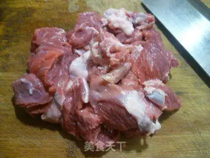 Make Tofu dry beef step 2