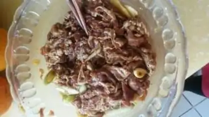 Make Sheep noodles step 2