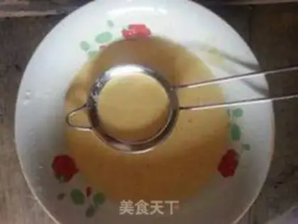 Make Peach omelet step 2