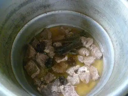 Make Tofu dry beef step 7