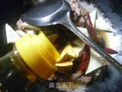 Make Tofu dry beef step 9