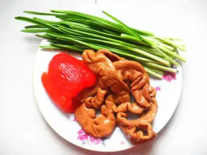Make Garlic intestines step 0