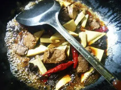 Make Tofu dry beef step 13